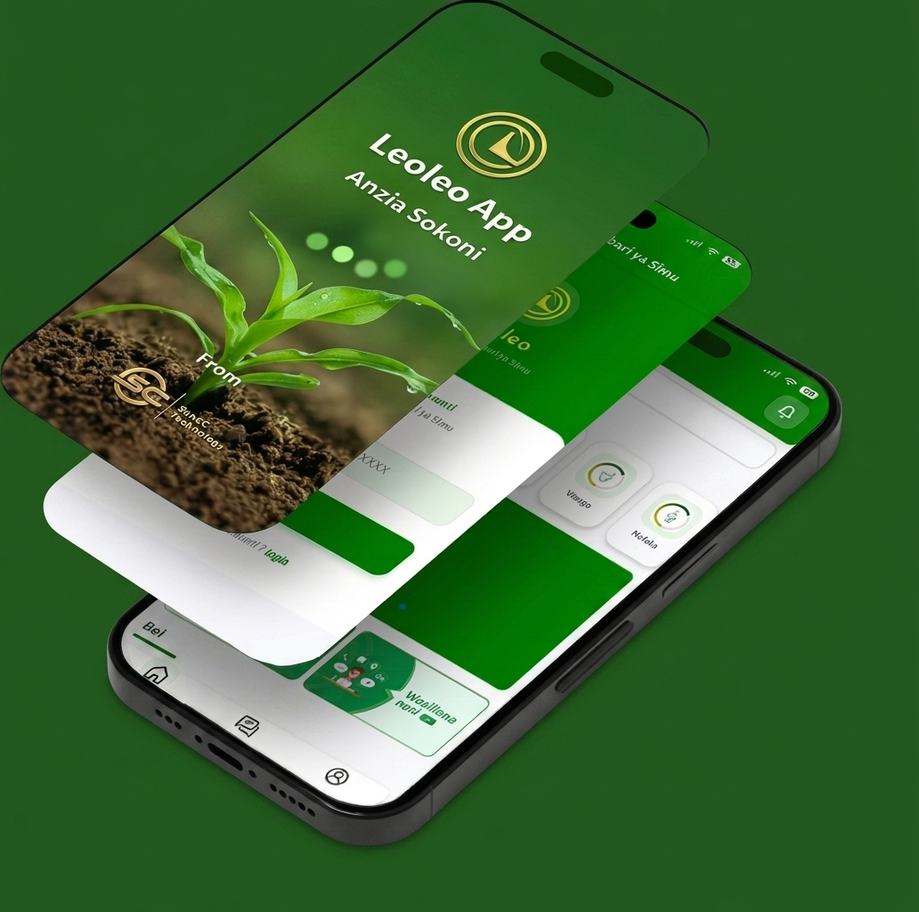 Leoleo App farm management and analytics screen
