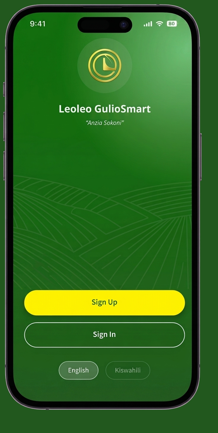 Leoleo App mobile screen overview