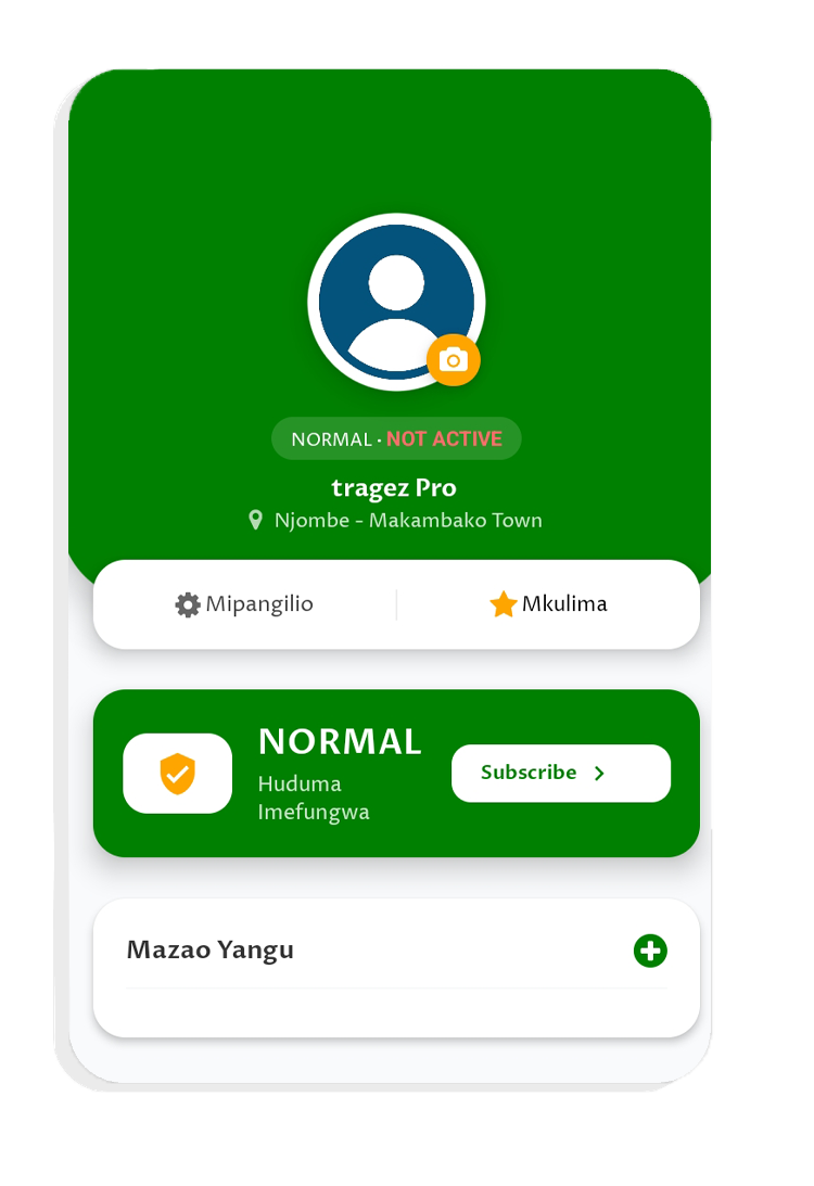 Leoleo App crop planning screen